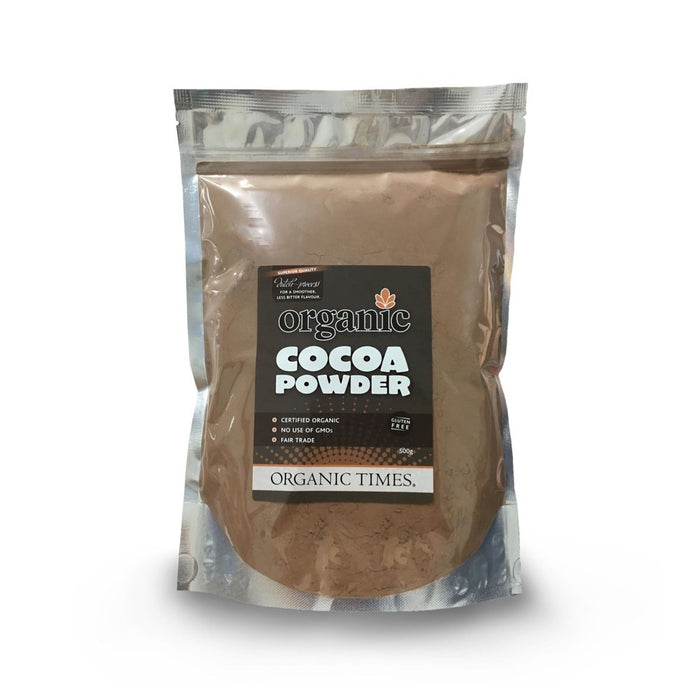 ORGANIC TIMES Cocoa Powder - 500g