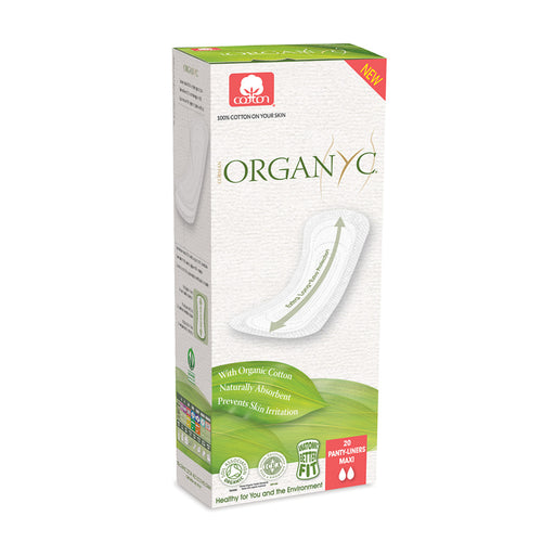 Organyc Organic Cotton Maxi Flat Panty-Liners 