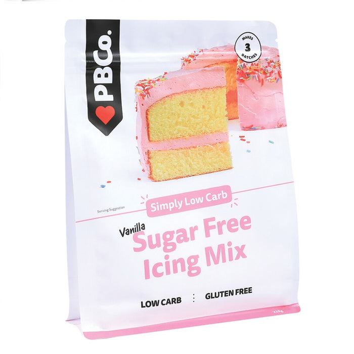 PBCO. Simply Low Carb Sugar Free Icing Mix - 225g