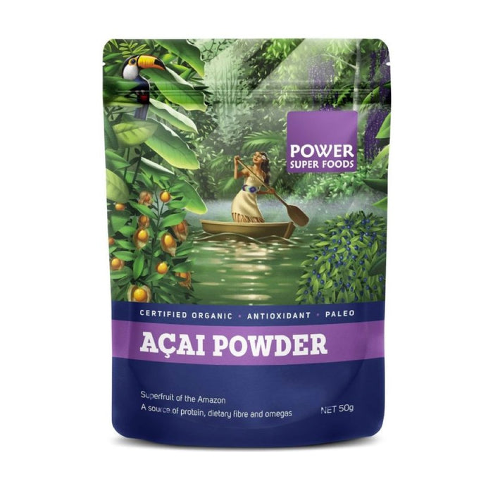 POWER SUPER FOODS Organic Acai Berry Powder 50g