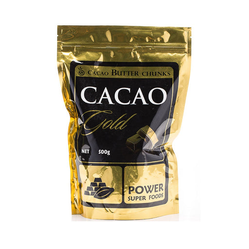 POWER SUPER FOODS Cacao Cacao Gold - Butter (Chunks) 500g