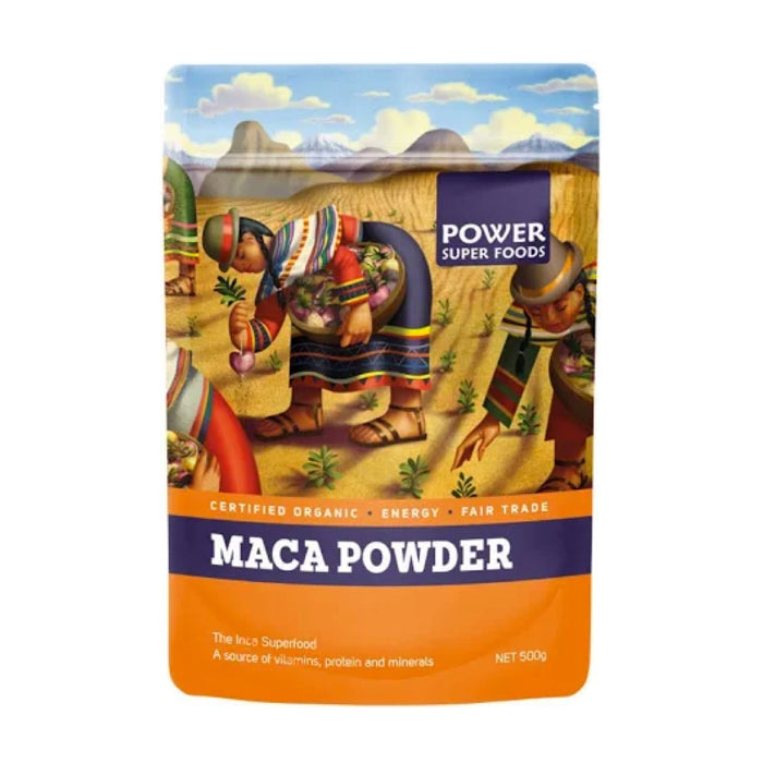 POWER SUPER FOODS Organic Maca Powder "The Origin Series" 500g