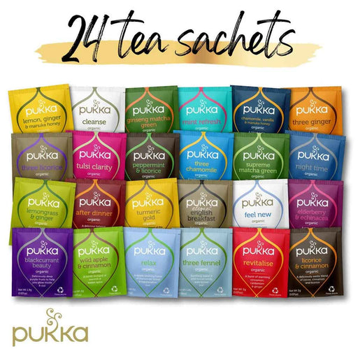 PUKKA TEA Advent Christmas Calendar 24 Tea Sachets