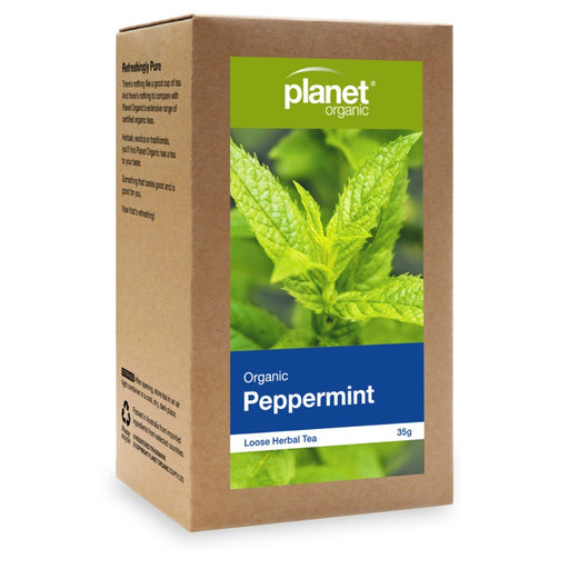 Planet Organic Organic Peppermint Herbal Loose Leaf Tea