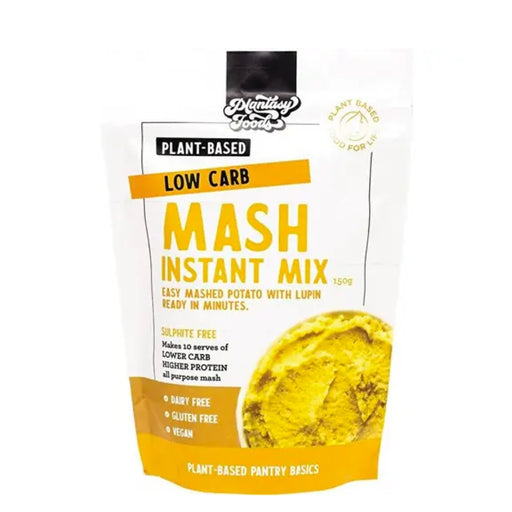 PLANTASY FOODS Low Carb Potato Mash Instant Mix - 150g