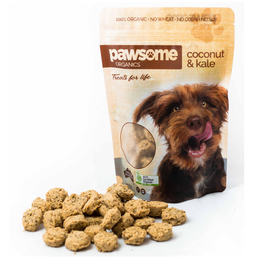Pawsome Organics Pet Treats Coconut & Kale