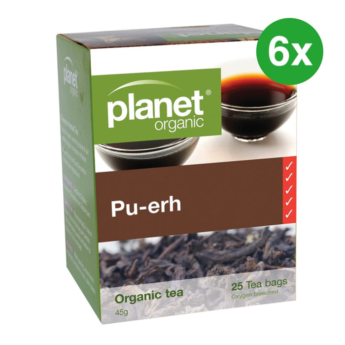 PLANET ORGANIC Herbal Tea Pu-erh - 25 Bags