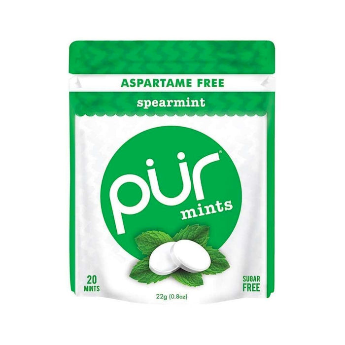 Pur Gum Spearmint Mints 22g — Australian Organic Products