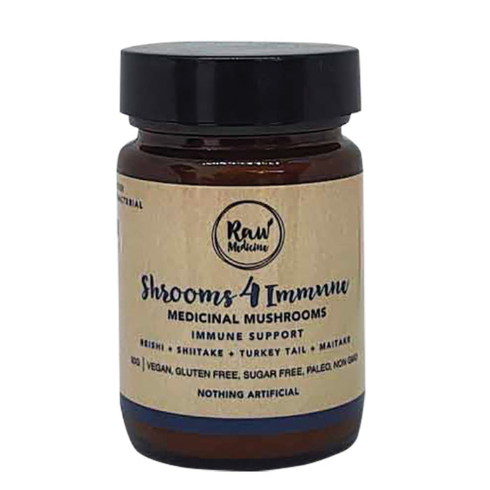 Raw Medicine Shroom 4 Immune Mushrooms 50g