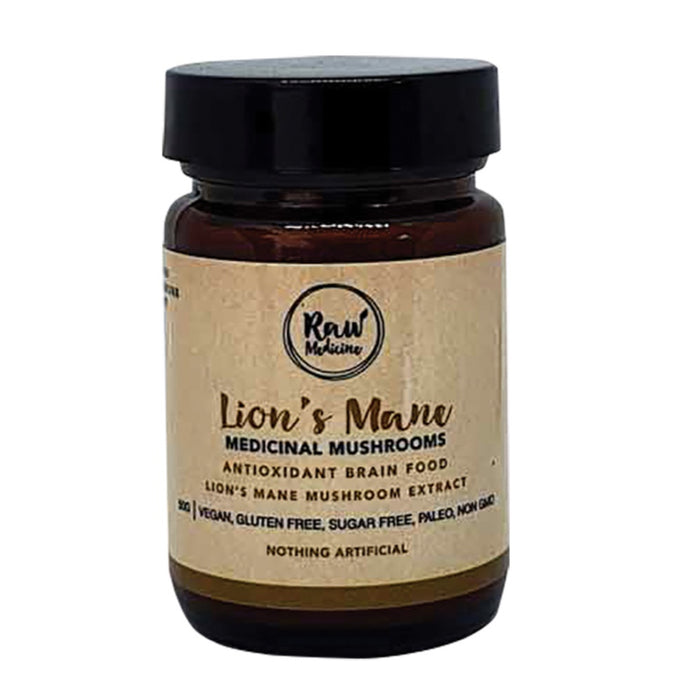 Raw Medicine Medicinal Mushrooms Lion's Mane 50g