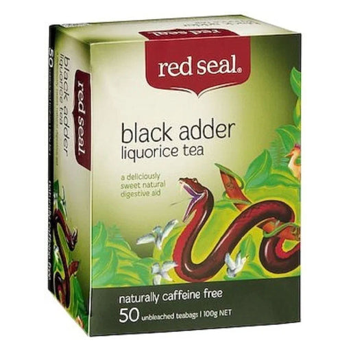 Red Seal Black Adder Liquorice Tea - 50 Teabags