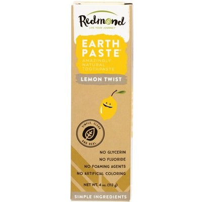 REDMOND EARTHPASTE Toothpaste Lemon Twist 113g