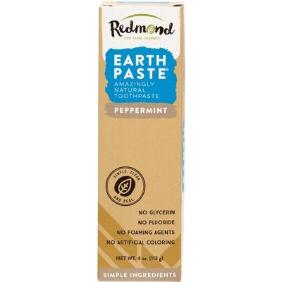 REDMOND EARTHPASTE Peppermint Toothpaste 113g