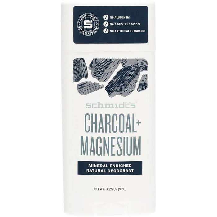 SCHMIDT'S Deodorant Stick Charcoal & Magnesium 75g