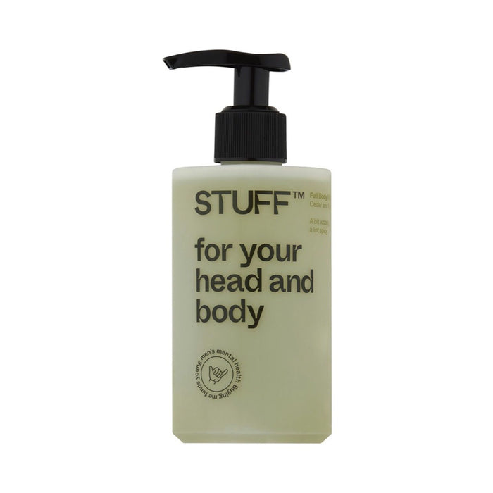 STUFF Shampoo and Body Wash Cedar and Spice - 240ml