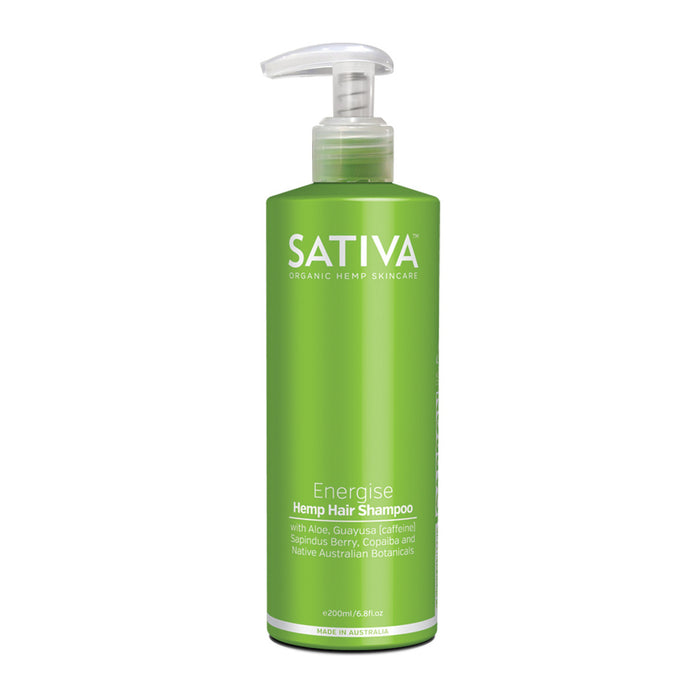 Sativa Energise Hemp Hair Shampoo