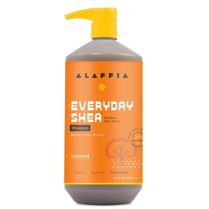 ALAFFIA Everyday Shea Shampoo Unscented 950ml