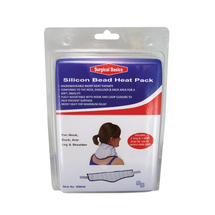 Surgical Basics Heat Pack Silicon Beads 60x16cm Multi Purpose with Hook & Loop Closure
