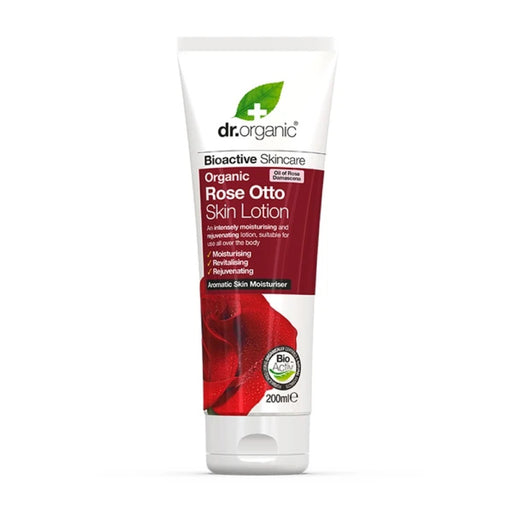DR Organic Rose Otto Organic Skin Lotion - 200ml