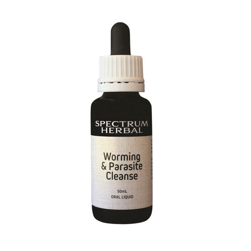 Spectrum Herbal Oral Liquid Worming & Parasite Cleanse 50ml