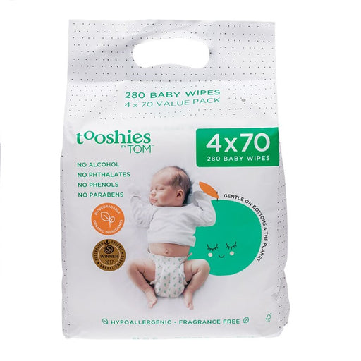 Tooshies by Tom Pure Baby Wipes Value Pack 