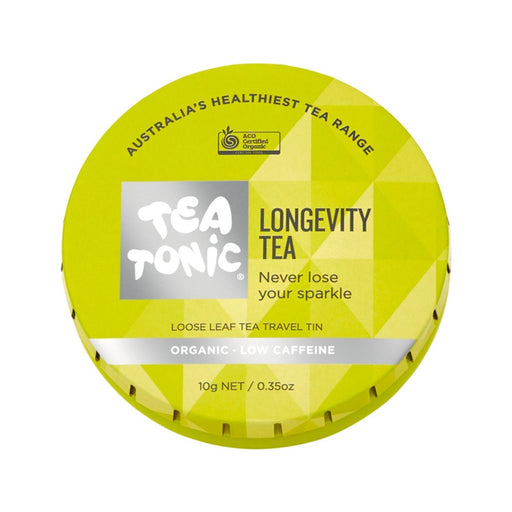 Tea Tonic Organic Longevity Tea Tin