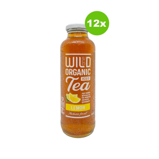 Wild One Organic Iced Tea Lemon 12 x 360ml