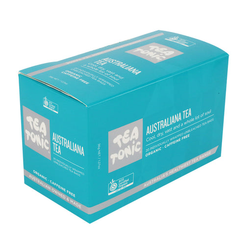 Tea Tonic Organic Australiana Tea x 20 Tea Bags