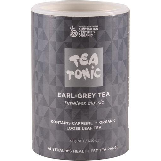 Tea Tonic Organic Earl Grey Tea Tube 