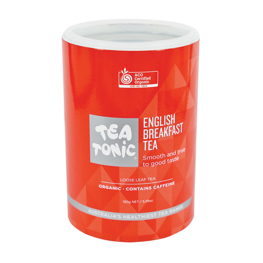 Tea Tonic Organic English Breakfast Tea Tube 