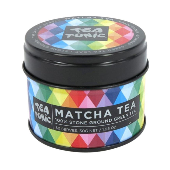 Tea Tonic Organic Matcha Green Tea Peach Tin