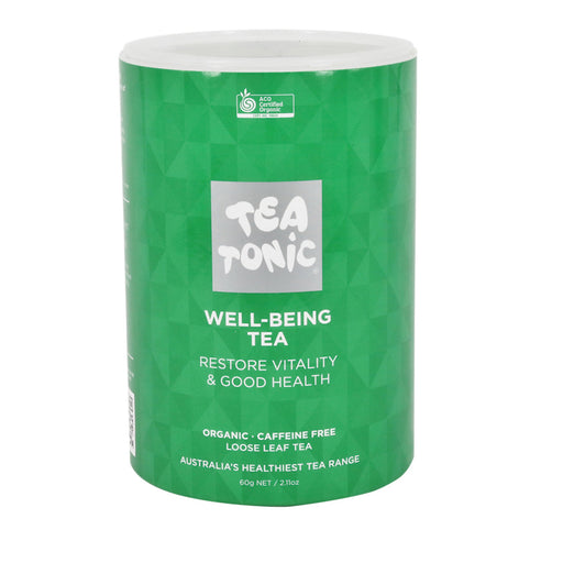 Tea Tonic Organic Well-Being Tea Tube 