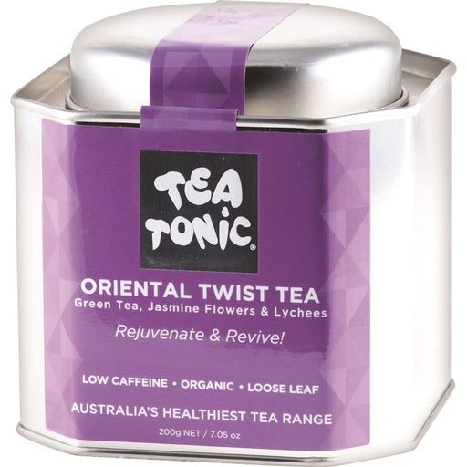 Tea Tonic Oriental Twist Tea Tin 