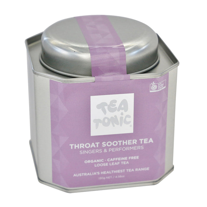 Tea Tonic Throat Soother Tea Tin 