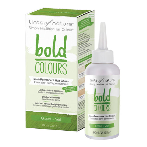 Tints of Nature Bold Colours - Green Semi-Permanent Hair Colour 
