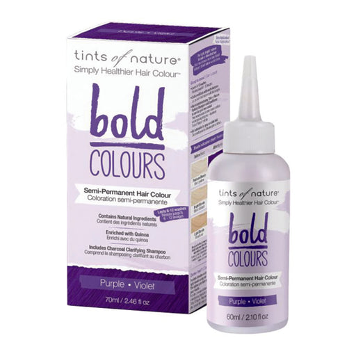 Tints of Nature Bold Colours - Purple Semi-Permanent Hair Colour 