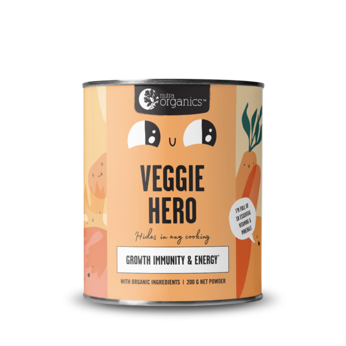 Nutra Organics Organic Superfoods for Kidz Veggie Hero 200g