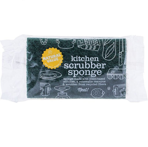 Natural Value Single Kitchen Scrubber Sponge
