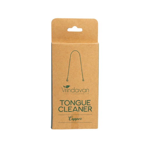 VRINDAVAN Tongue Cleaner Copper