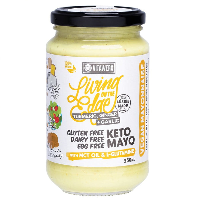 Vitawerx Keto Mayo - Living On The Edge Turmeric, Ginger & Garlic 