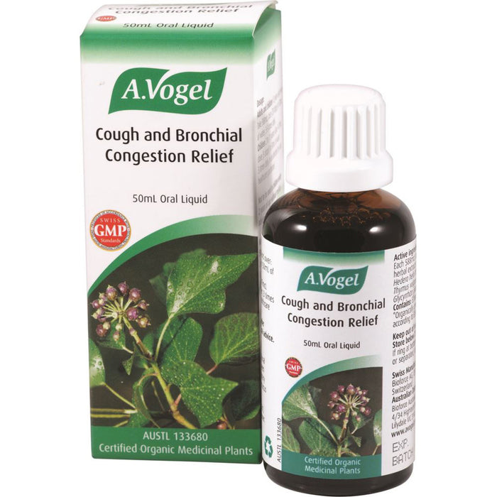 Vogel Organic Cough and Bronchial Congestion Relief Oral Liquid 50ml