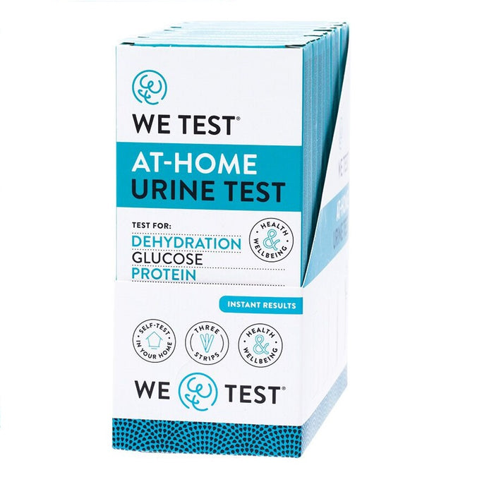 We Test At Home Urine Test  - 3 Strips - 10x3