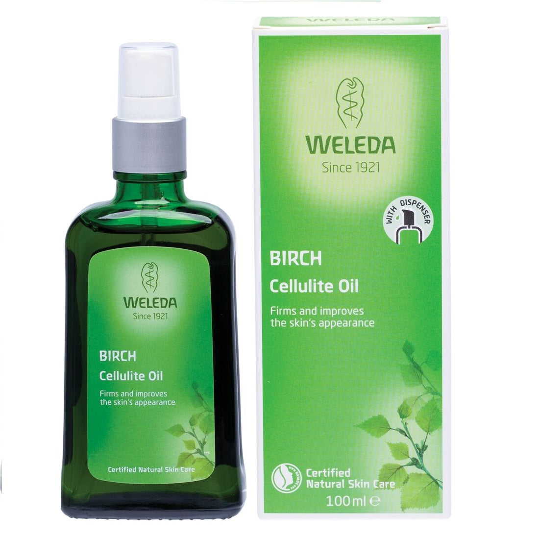 Weleda Birch Cellulite Oil 100ml - Natural Treatment for Cellulite