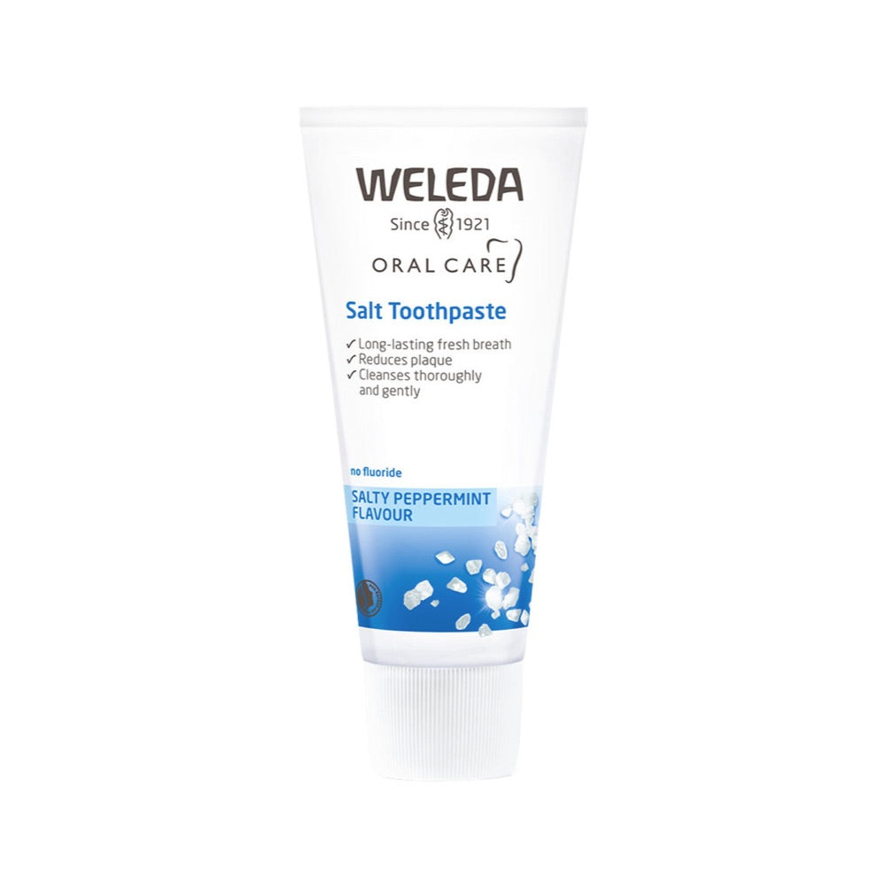 Weleda Oral Care Organic Toothpaste Salt (Salty Peppermint Flavour) 75