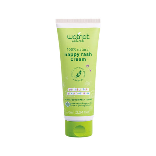 Wotnot Naturals 100% Natural Nappy Rash Cream (3-in-1) 90ml