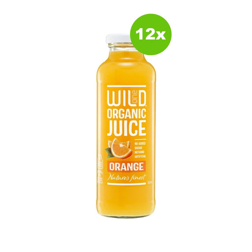 Wild One Organic Orange Juice 12 x  360ml 