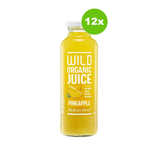 Wild One Organic Pineapple Juice 12 x 360ml