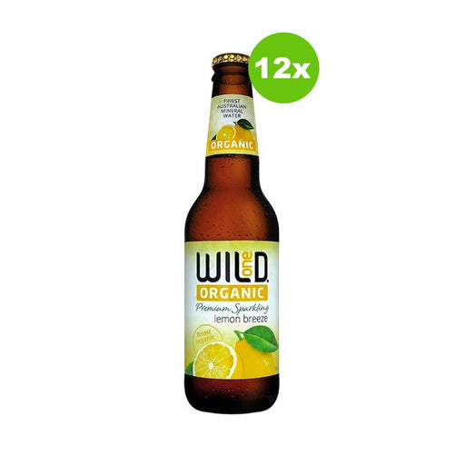 Wild One Organic Lemon Breeze - 12 x 345ml