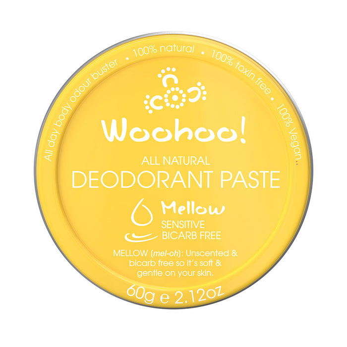 WOOHOO BODY Mellow Deodorant Paste Sensitive Skin