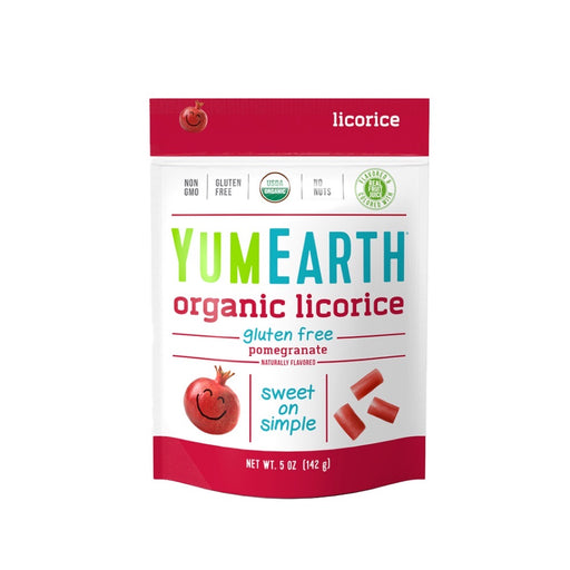 YUMEARTH Organic Licorice Pomegranate 142g